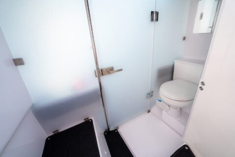 Axopar 37 Cross Cabin Interior Boat Share Sydney Experience