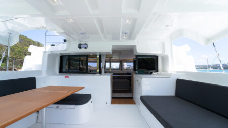 Lagoon 46 Cockpit Saloon - Boat Shares Pittwater Sydney